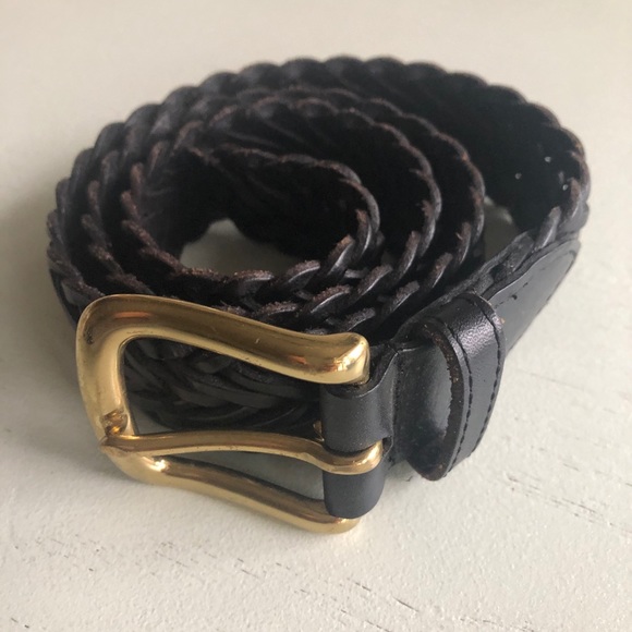Vintage Accessories - Vintage Genuine Leather belt